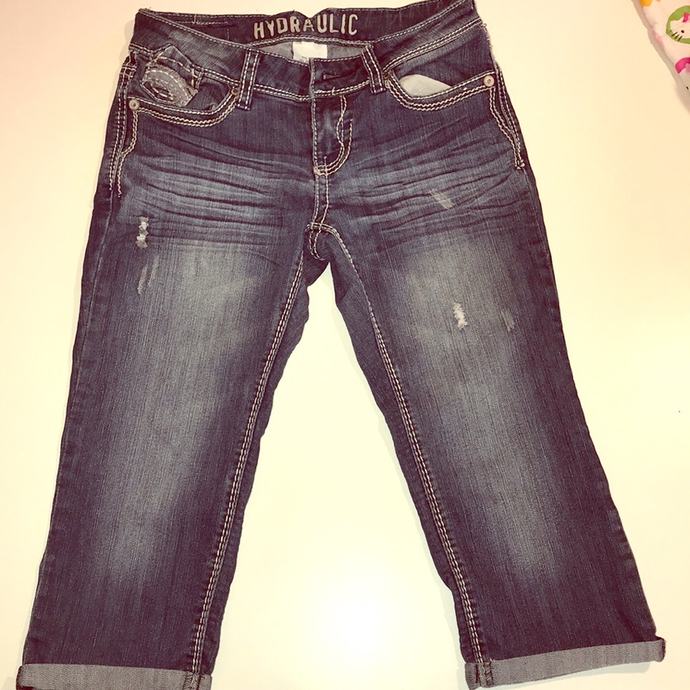 Hydraulic Jean Capris